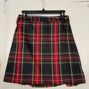Plaid skirt, size small, barely worn